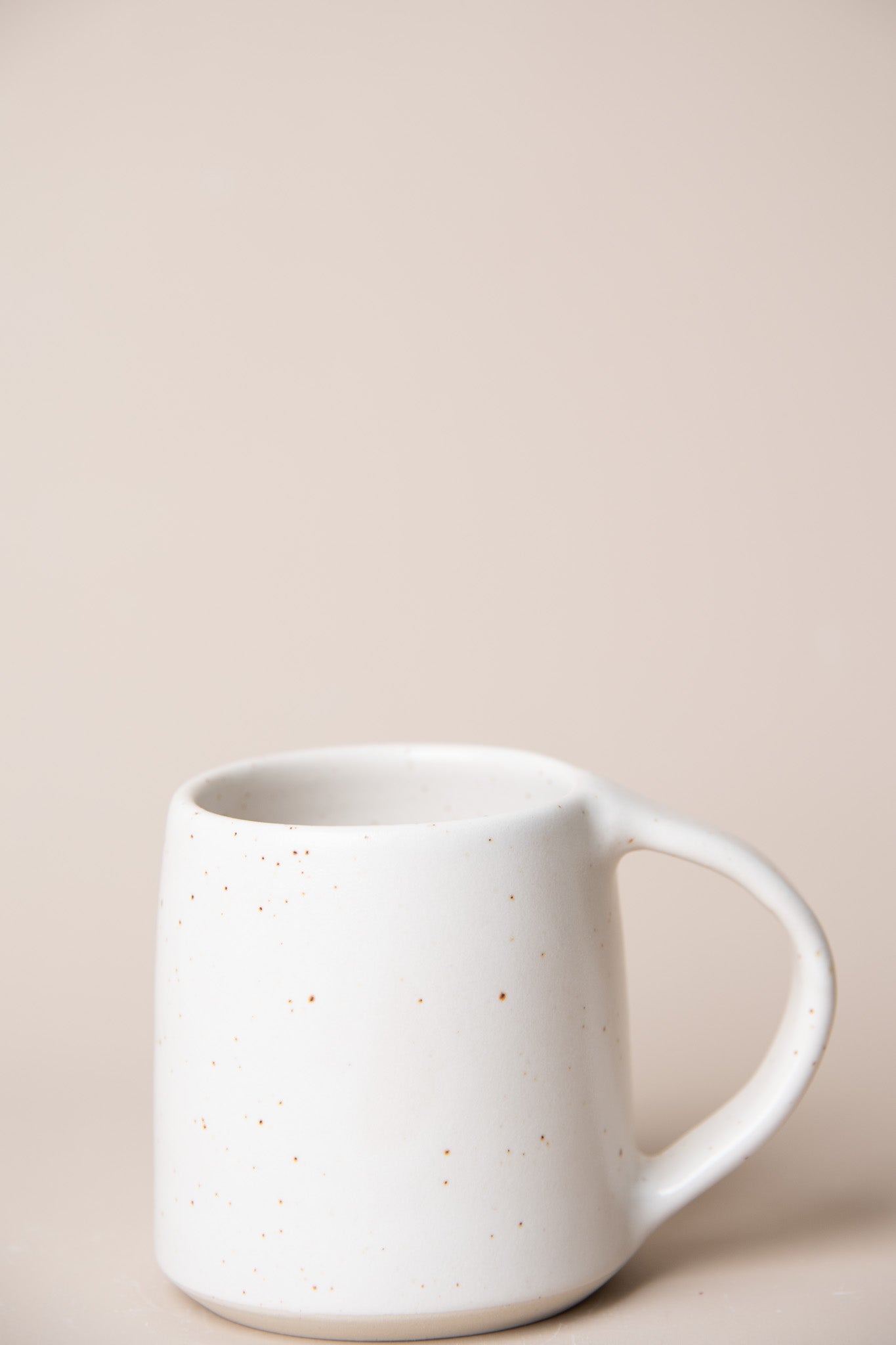 Coffee Cup with Handle | White