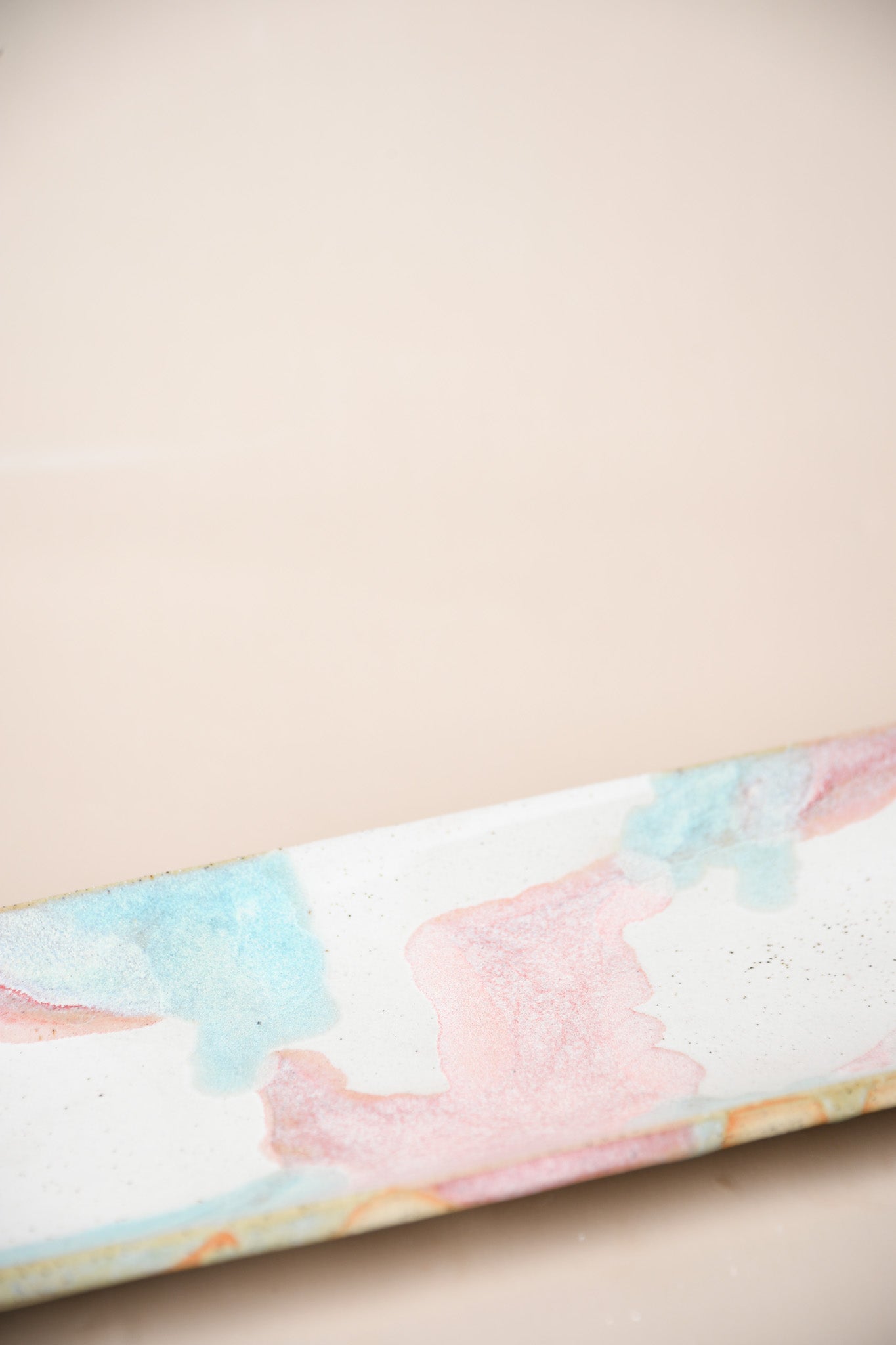 Long Plate | Marble #3