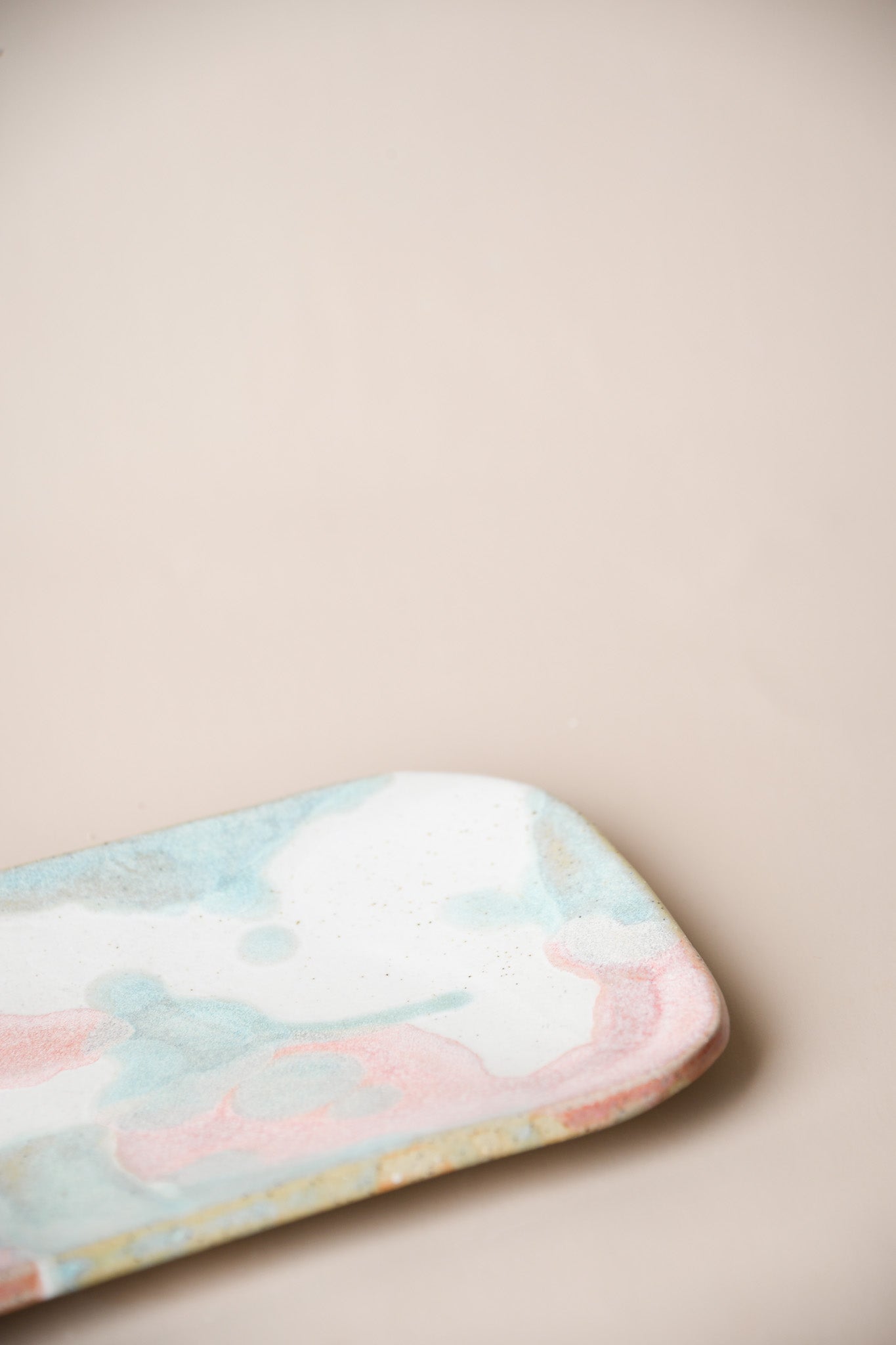 Long Plate | Marble #4