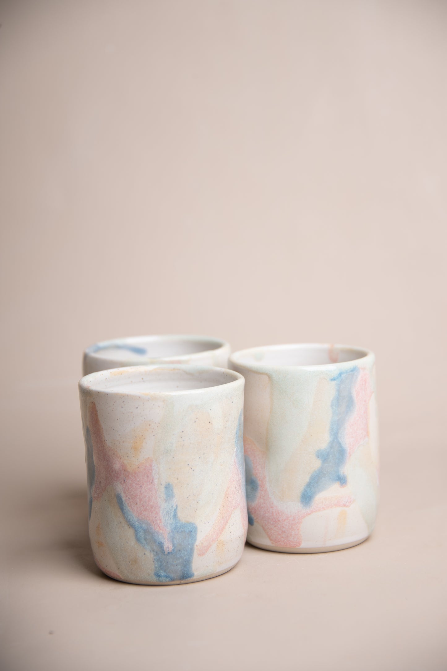 Dimple Cup | Marble Winter