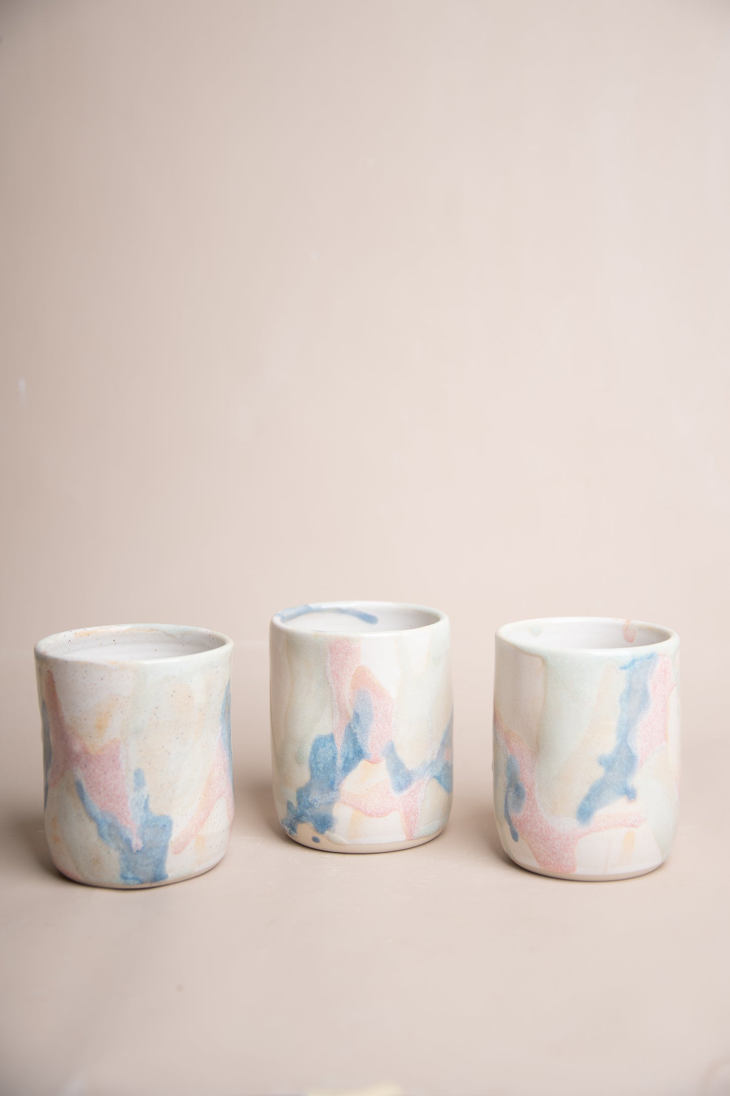 Dimple Cup | Marble Winter