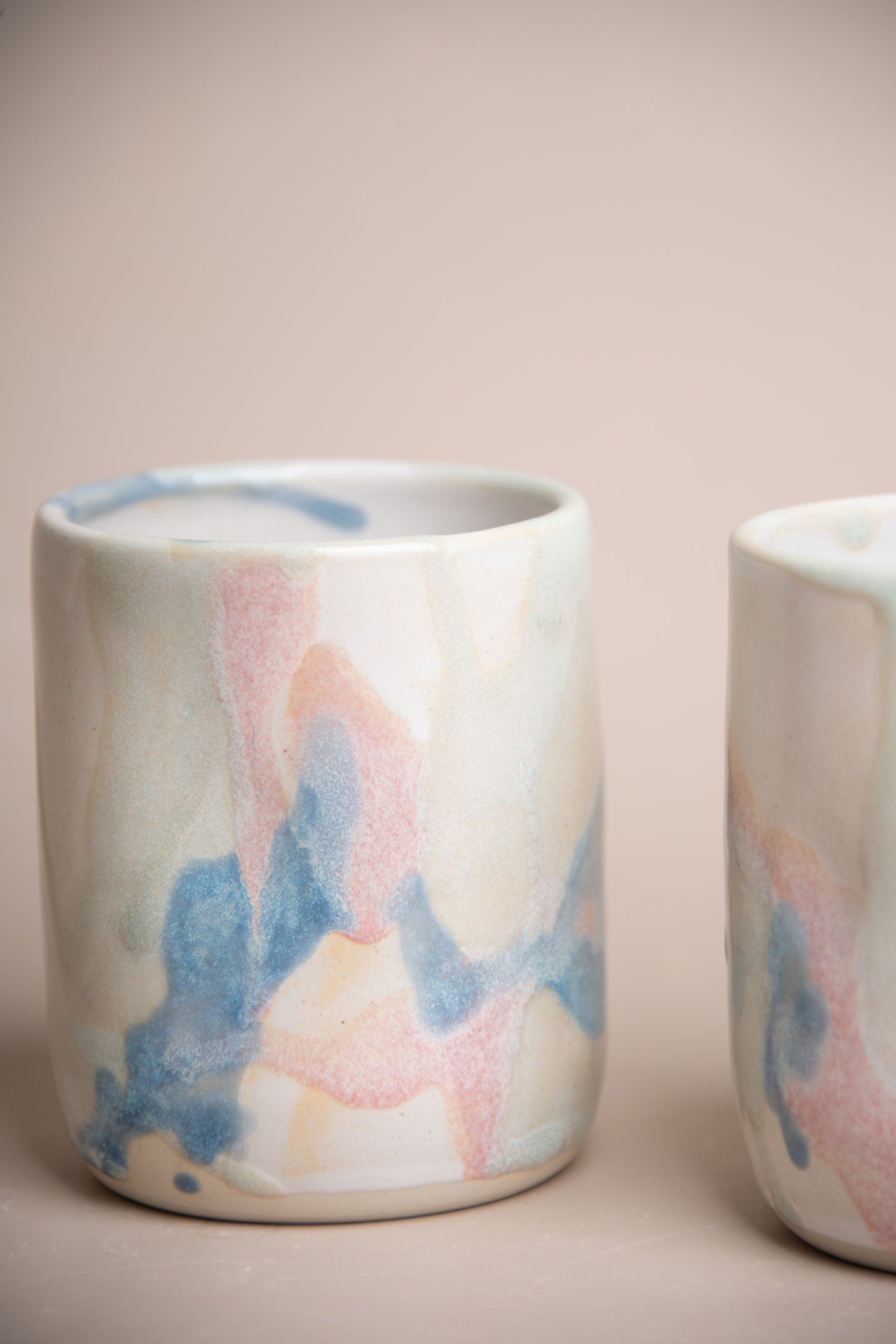 Dimple Cup | Marble Winter