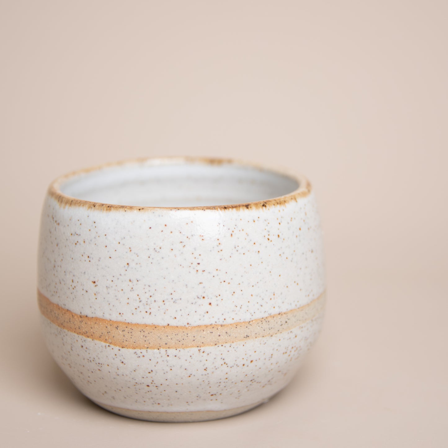 Coffee Ball Cup | White